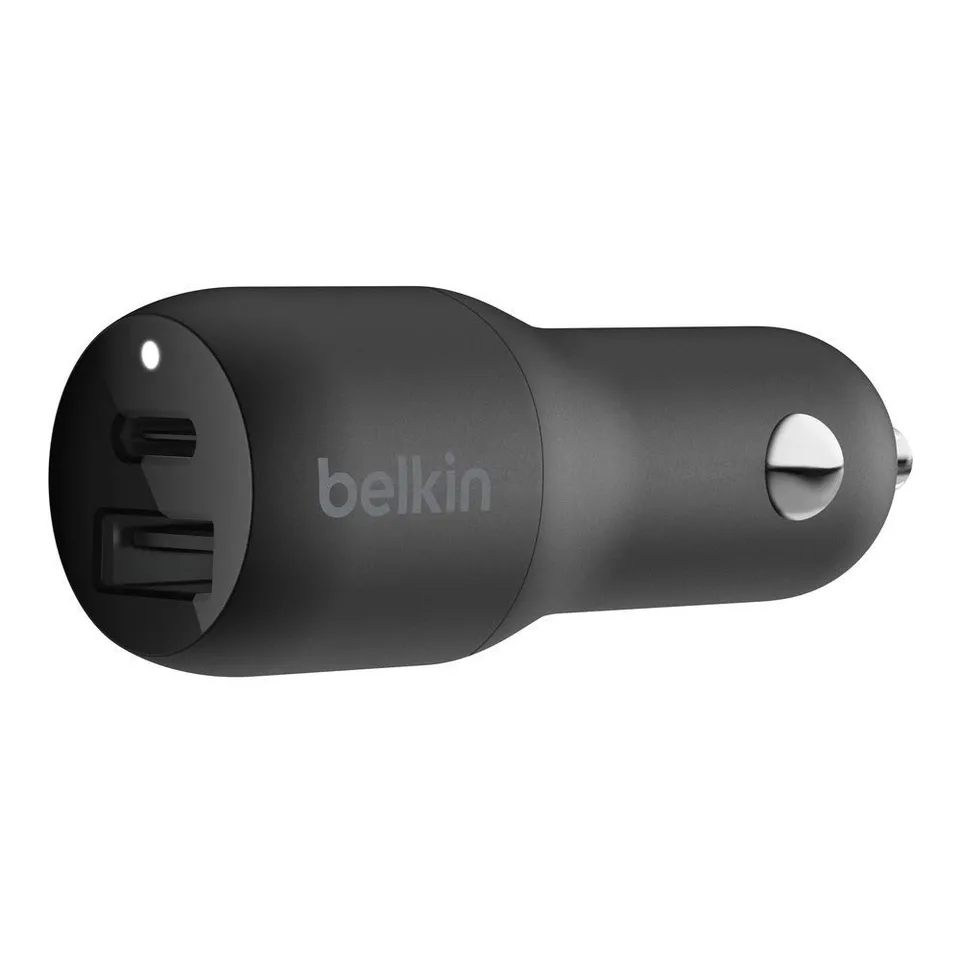 belkin-boostcharge-caricabatteria-da-auto-30-w-usb-c-pd-usb-a-ricarica-rapida-ip image 1