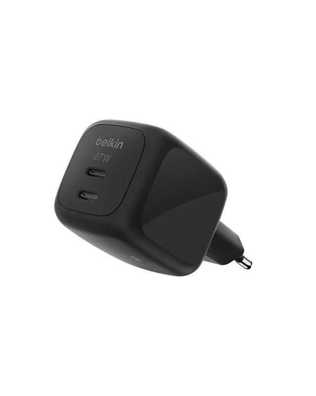 belkin-smartprotect-caricatore-dual-usb-c-67w-gan-ricarica-rapida-pd-3-1-e-pps-p image 1