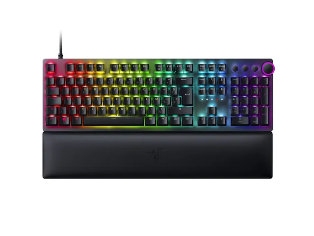 razer-huntsman-v2-switch-rosso-tastiera-gaming-meccanica-ottica-modello-rz03-039 image 1