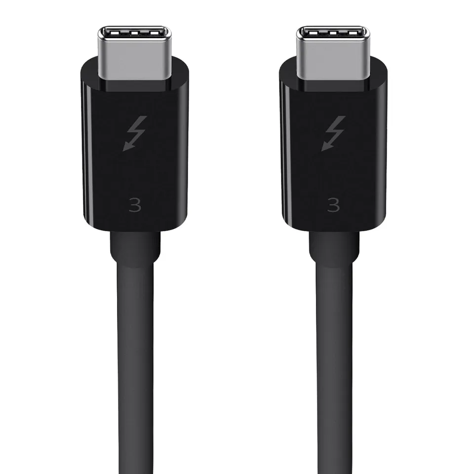 belkin-f2cd084bt0-5mbk-cavo-thunderbolt-3-usb-c-a-usb-c-da-100-w-40-gbps-0-5-met image 1