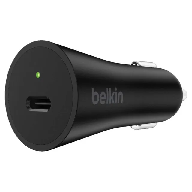 belkin-boostcharge-caricabatteria-auto-usb-c-27w-power-delivery-ricarica-rapida- image 1