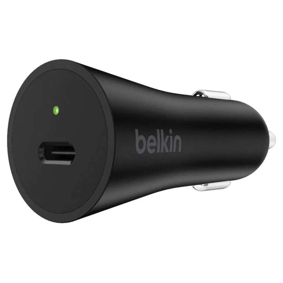 belkin-boostcharge-caricabatteria-auto-usb-c-27w-power-delivery-ricarica-rapida- image 1