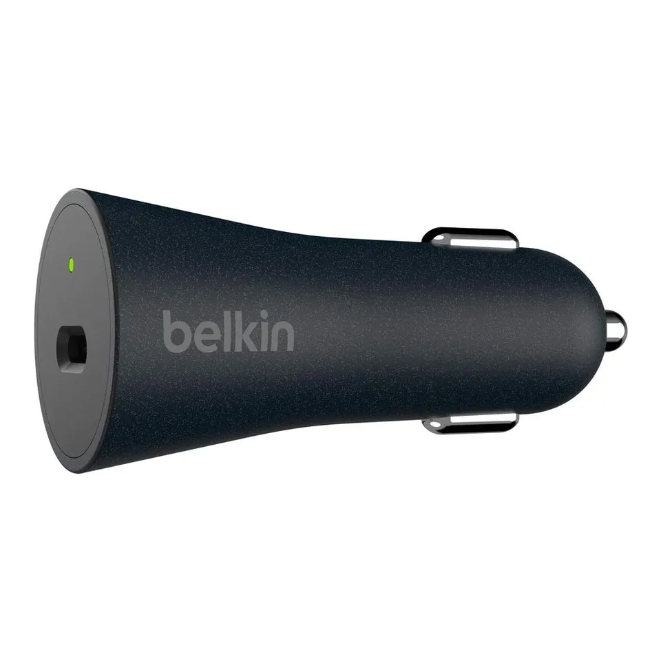belkin-boost-up-caricatore-auto-27w-quick-charge-4-con-cavo-usb-c-a-usb-c-1-2-m- image 1