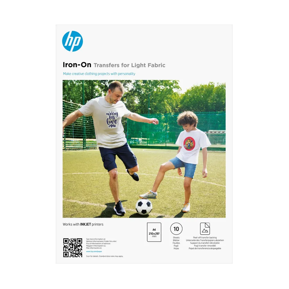 hp-iron-on-transfers-aa7n8a-10-fogli-a4-per-trasferimento-a-caldo-su-tessuti-chi image 1