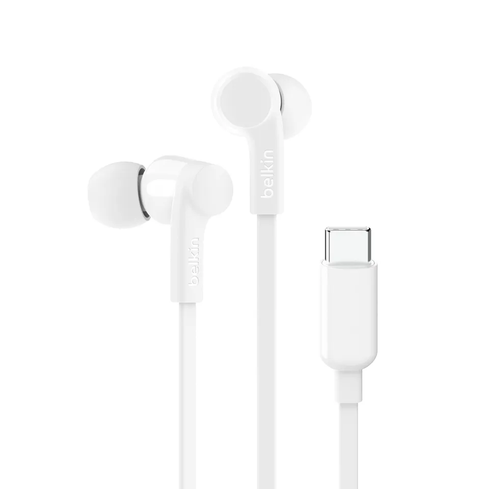 belkin-soundform-cuffie-con-filo-usb-c-driver-10-mm-microfono-cavo-anti-grovigli image 1