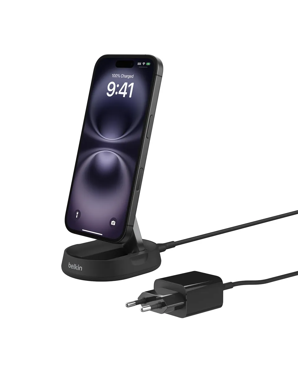 belkin-boostcharge-pro-caricatore-magnetico-convertibile-15-w-qi2-compatibile-ma image 1