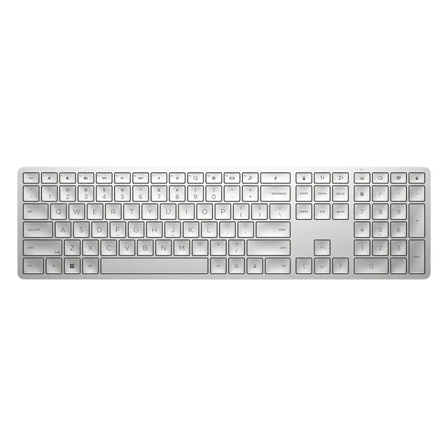 hp-970-tastiera-wireless-retroilluminata-con-20-tasti-programmabili-dongle-usb-a image 1