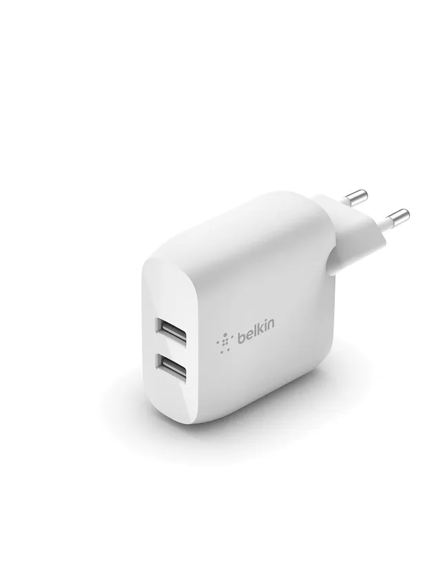 belkin-boost-charge-caricabatterie-da-parete-doppia-porta-usb-a-24-w-ricarica-si image 1