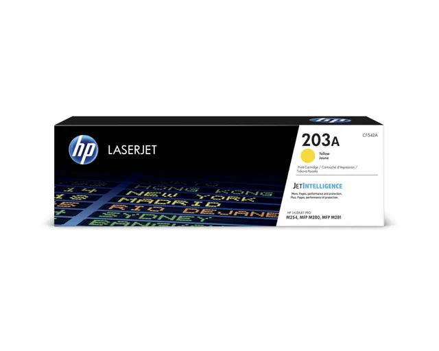 hp-203a-giallo-cf542a-cartuccia-toner-originale-laserjet-resa-1300-pagine-per-co image 1