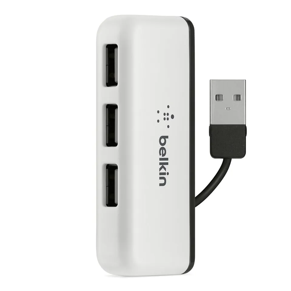 belkin-f4u021bt-hub-usb-da-viaggio-a-4-porte-usb-a-autoalimentato image 1