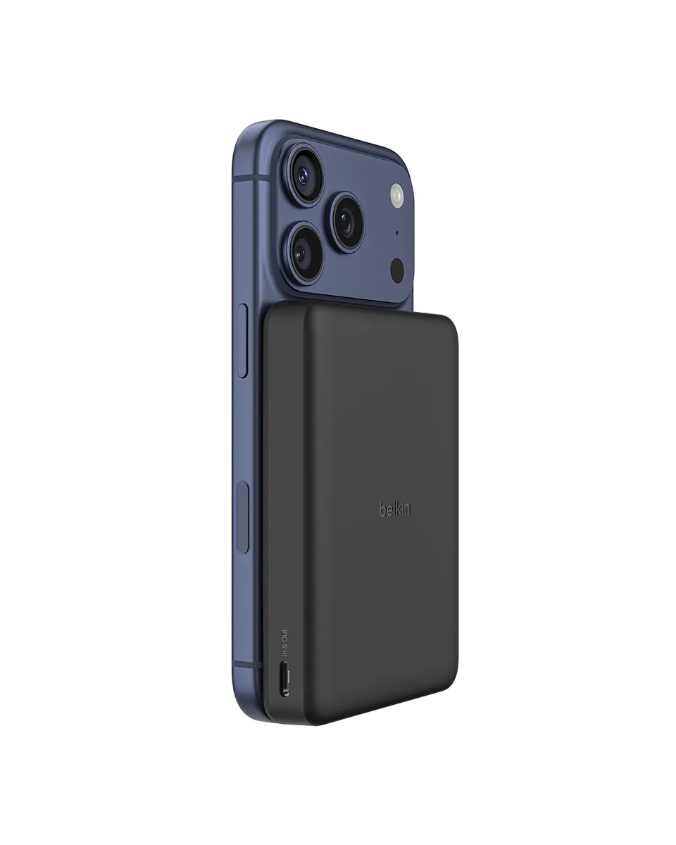 belkin-boostcharge-power-bank-magnetico-10-000-mah-qi2-7-5w-ultra-sottile-con-an image 1