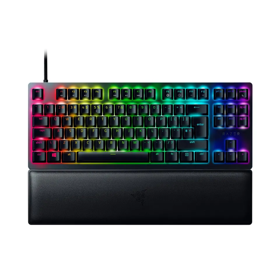 razer-huntsman-v2-tenkeyless-red-switch-tastiera-gaming-meccanica-ottica-layout- image 1