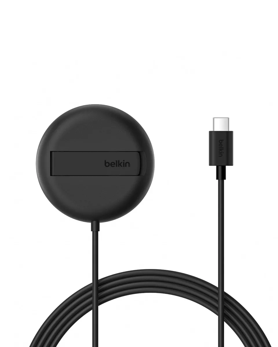 belkin-boostcharge-pro-tappetino-di-ricarica-wireless-magnetico-qi2-15-w-con-sup image 1