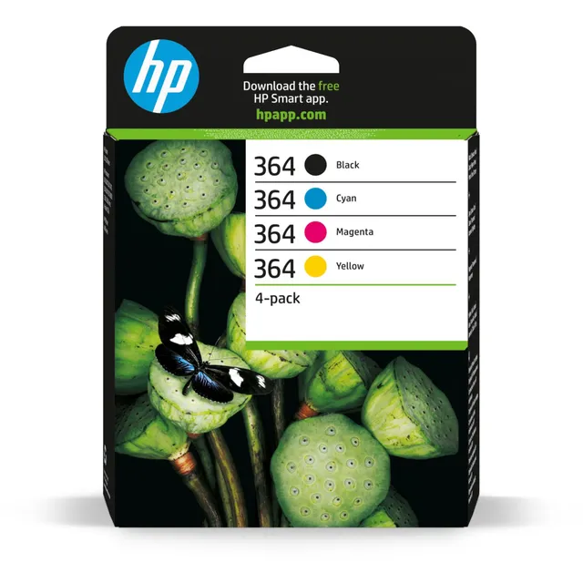 hp-364-multipack-n9j73ae-4-cartucce-originali-da-1-150-pagine-totali-nero-e-tric image 1
