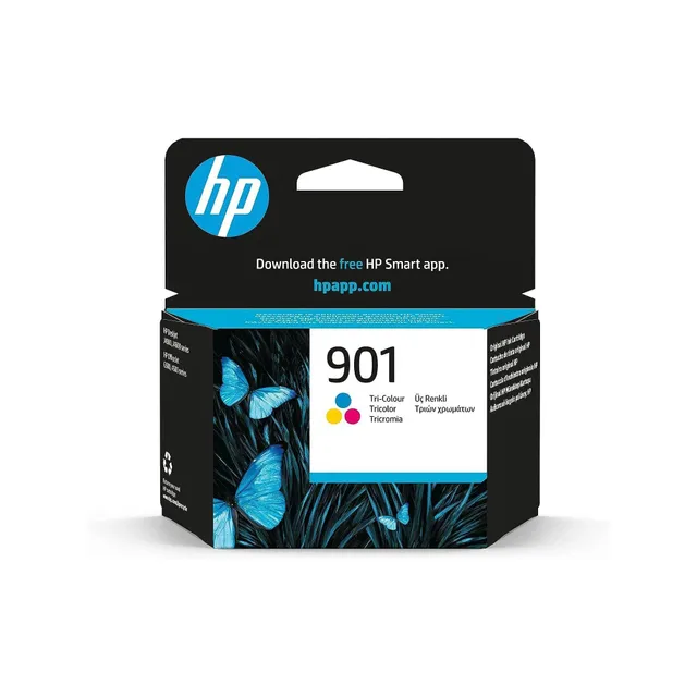 hp-901-cc656ae-cartuccia-originale-tricromia-360-pagine-testina-integrata-per-of image 1