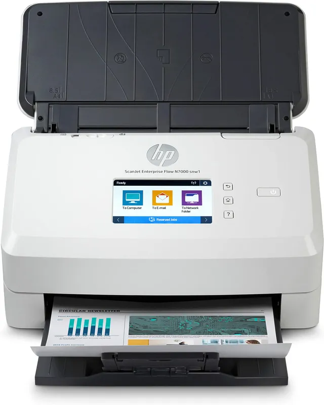 hp-scanjet-enterprise-flow-n7000-snw1-6fw10a-scanner-adf-duplex-a3-75-ppm-150-ip image 1
