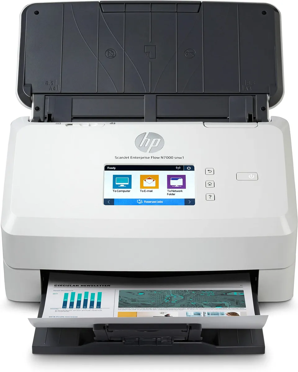 hp-scanjet-enterprise-flow-n7000-snw1-6fw10a-scanner-adf-duplex-a3-75-ppm-150-ip image 1