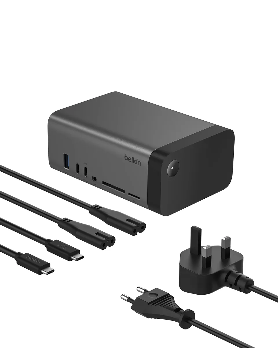 belkin-connect-dock-11-in-1-pro-gan-usb-c-da-150-w-docking-station-multiporta-co image 1
