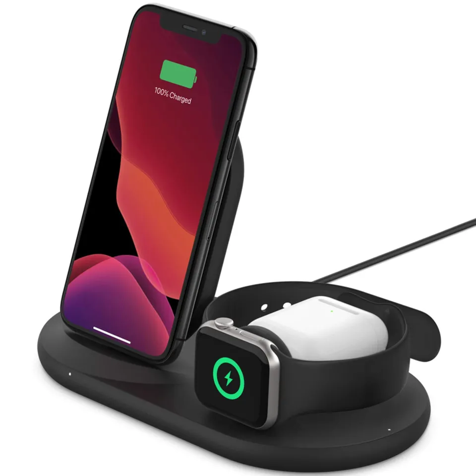belkin-caricabatterie-wireless-3-in-1-stazione-di-ricarica-7-5w-qi-per-iphone-15 image 1
