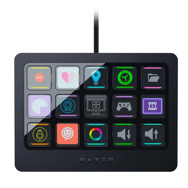 razer-stream-controller-x-controller-di-streaming-all-in-one-con-15-pulsanti-swi image 1