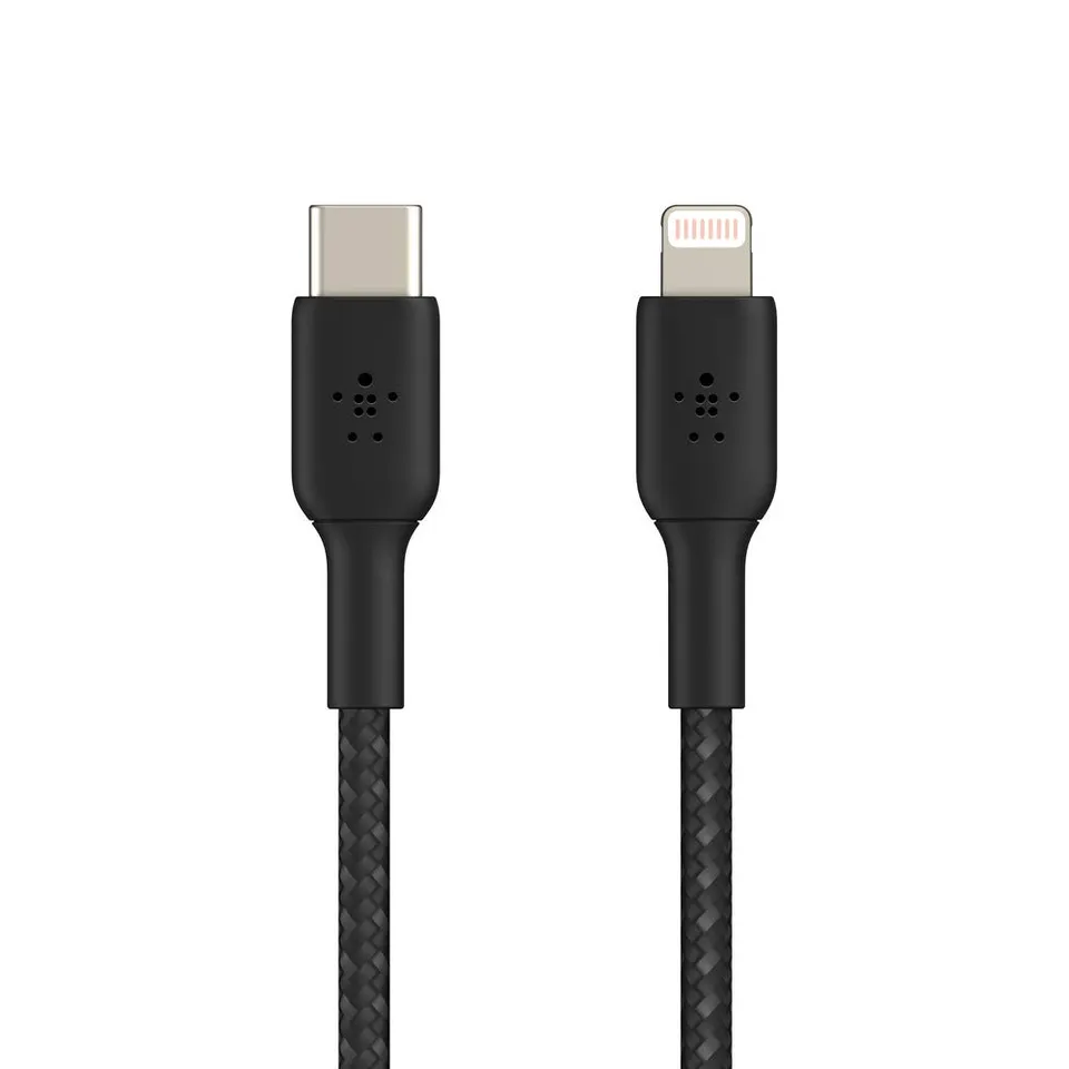 belkin-boost-charge-cavo-intrecciato-usb-c-a-lightning-3m-ricarica-rapida-mfi-ce image 1