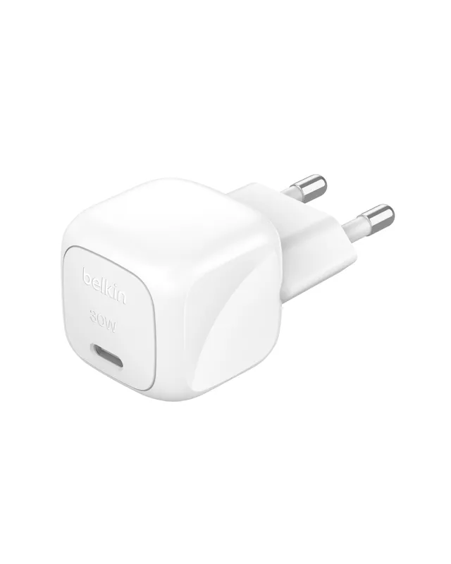 belkin-boostcharge-30w-caricabatteria-da-parete-compatto-usb-c-pd-bianco image 1