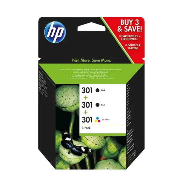 hp-301-e5y87ee-cartucce-originali-per-stampanti-a-getto-di-inchiostro-confezione image 1