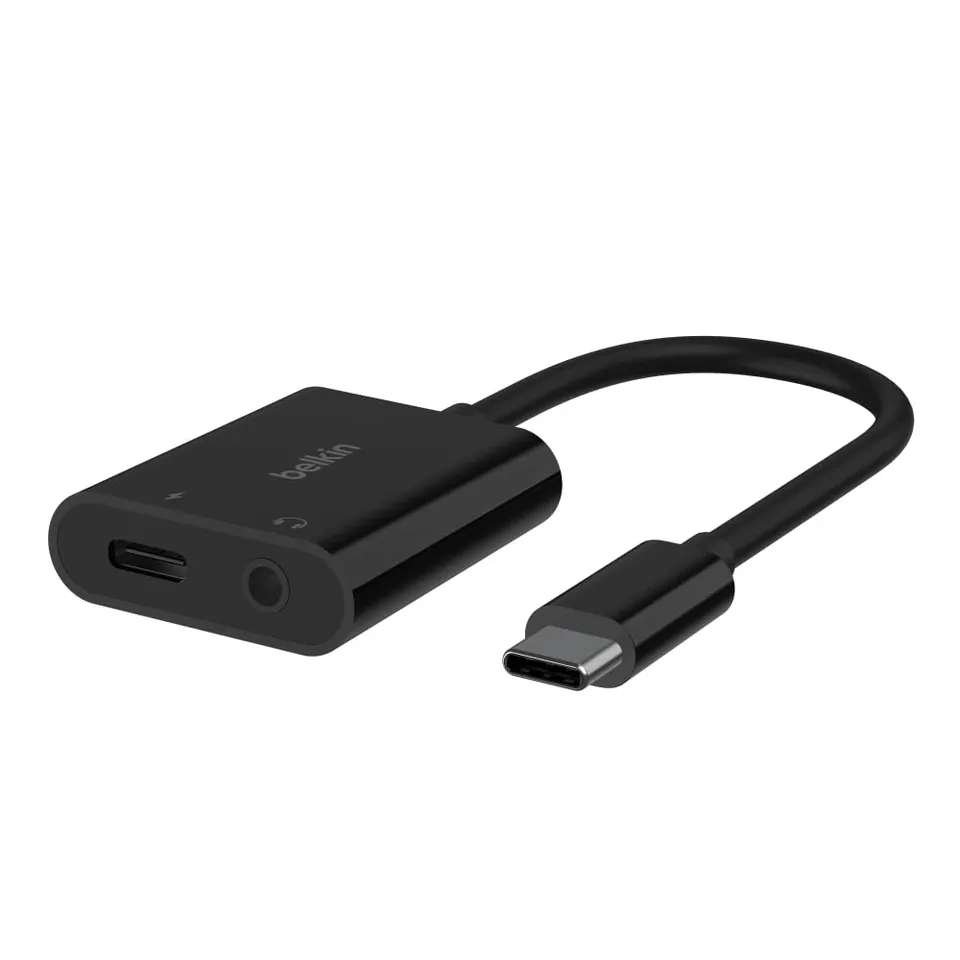 belkin-rockstar-adattatore-audio-usb-c-con-aux-3-5-mm-e-ricarica-simultanea-comp image 1