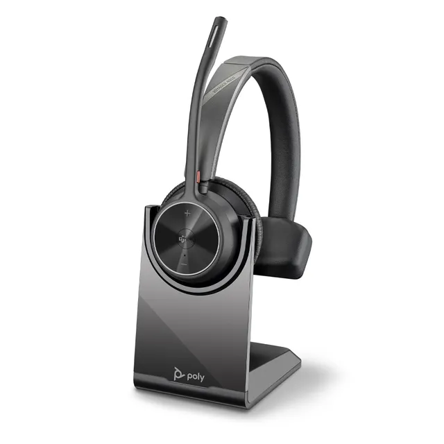 poly-voyager-4310-uc-cuffia-monoaurale-wireless-bluetooth-con-dongle-usb-c-bt700 image 1