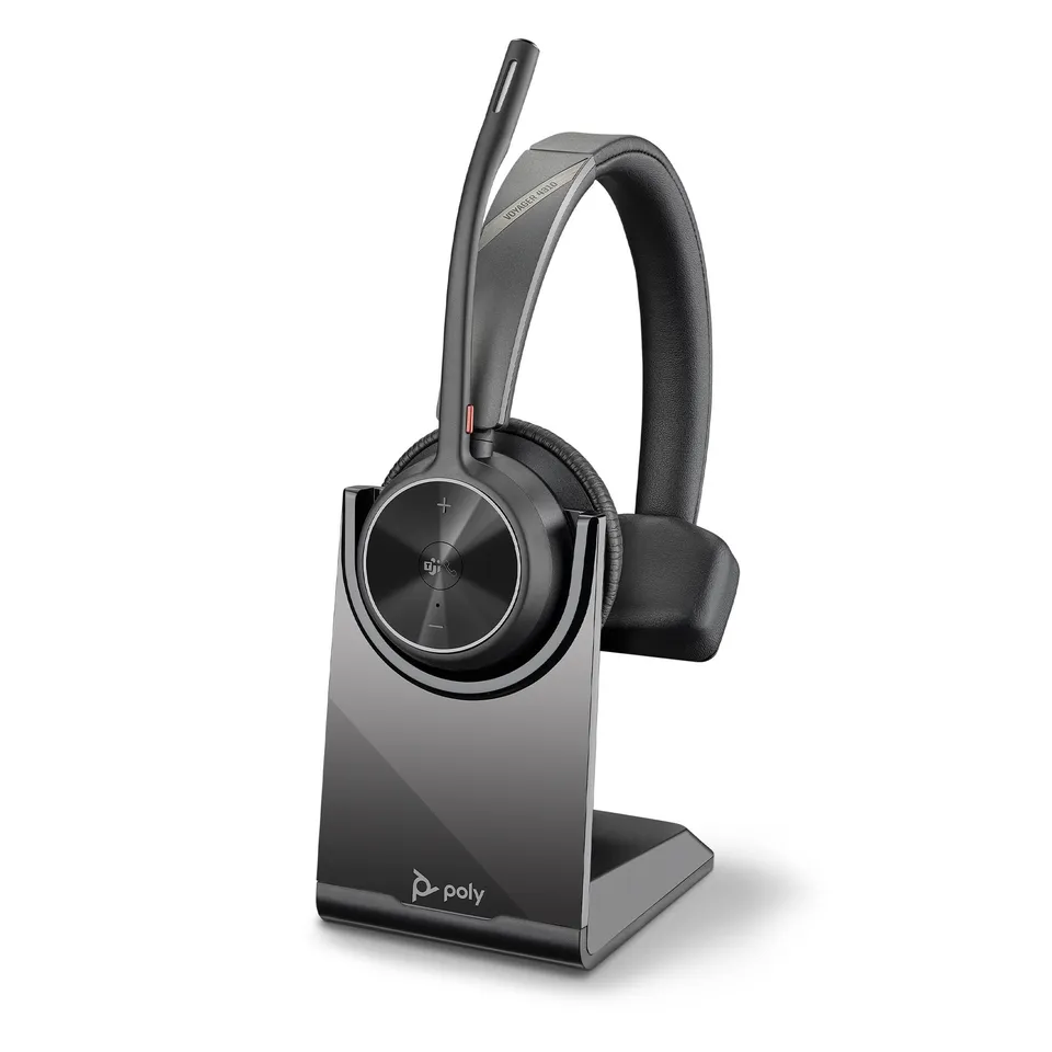 poly-voyager-4310-uc-cuffia-monoaurale-wireless-bluetooth-con-dongle-usb-c-bt700 image 1