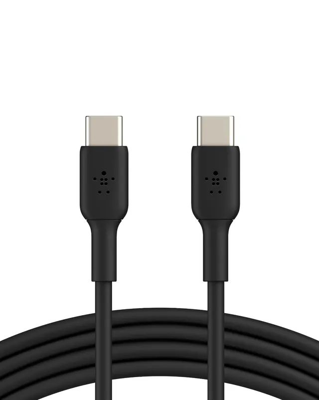 belkin-cab003-cavo-usb-c-usb-c-1-m-nero-ricarica-rapida-per-iphone-16-galaxy-s24 image 1