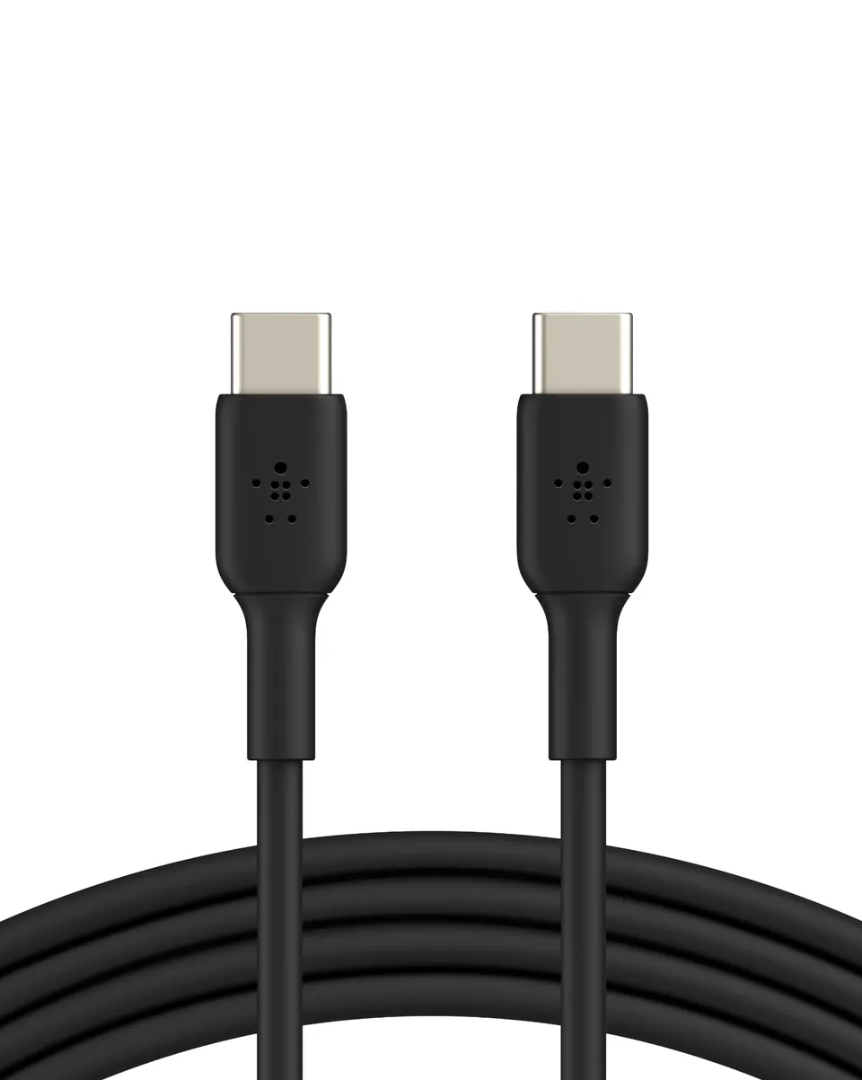 belkin-cab003-cavo-usb-c-usb-c-1-m-nero-ricarica-rapida-per-iphone-16-galaxy-s24 image 1