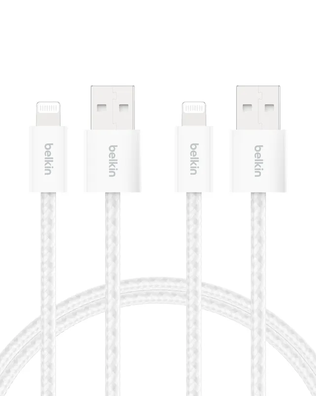 belkin-boostcharge-confezione-2-cavi-usb-a-a-lightning-1-5-m-intrecciati-mfi-ric image 1
