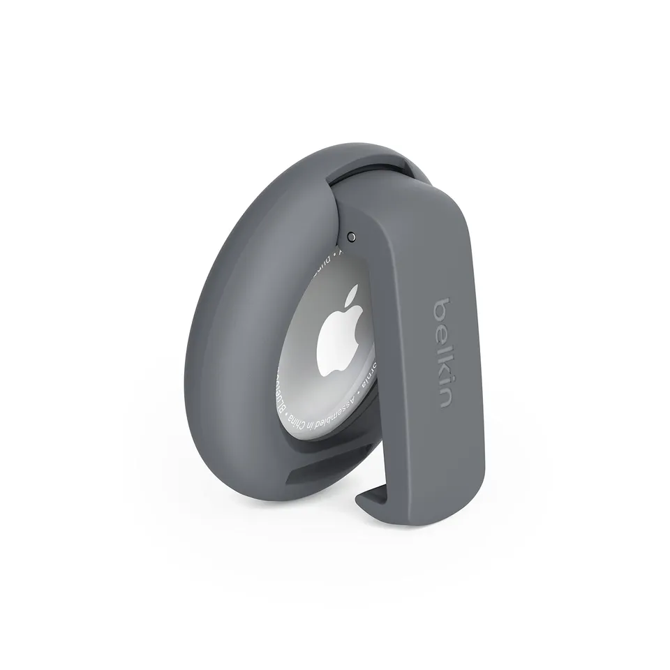 belkin-secure-holder-custodia-con-clip-e-anello-portachiavi-per-apple-airtag-con image 1