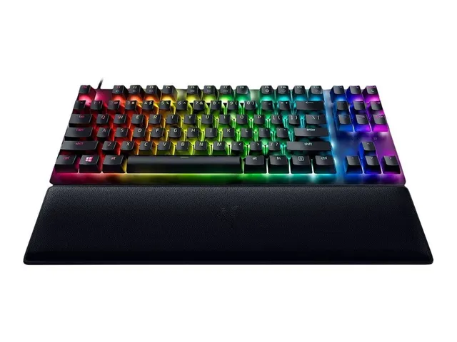 razer-huntsman-v2-tenkeyless-red-switch-tastiera-gaming-ottica-senza-tastierino- image 1