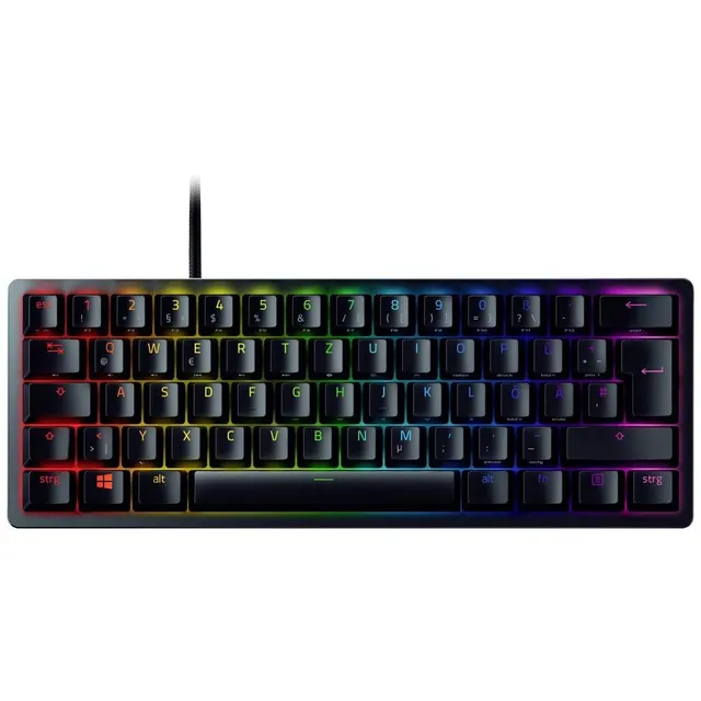 razer-huntsman-mini-tastiera-gaming-meccanica-ottica-60-con-switch-viola-lineari image 1