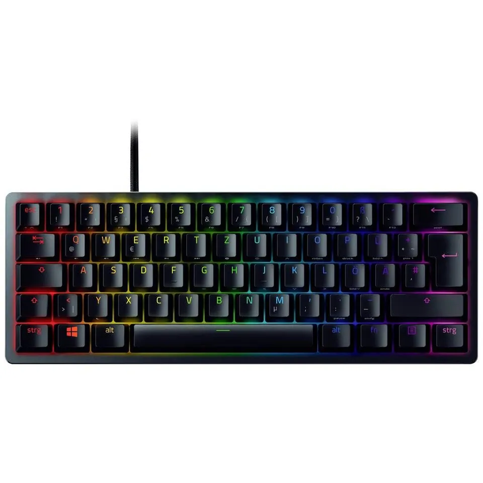 razer-huntsman-mini-tastiera-gaming-meccanica-ottica-60-con-switch-viola-lineari image 1