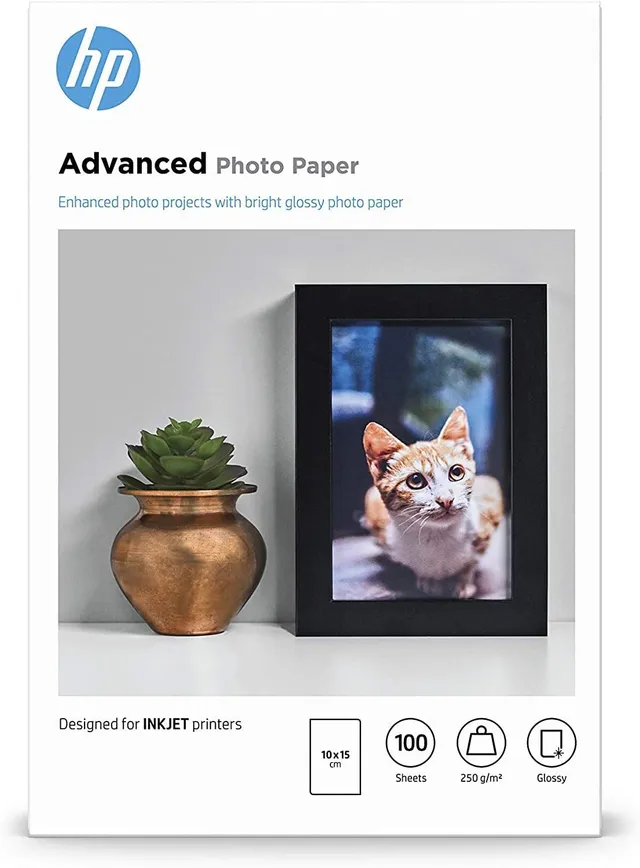 hp-advanced-q8692a-carta-fotografica-lucida-originale-hp-250-g-m-formato-10-x-15 image 1