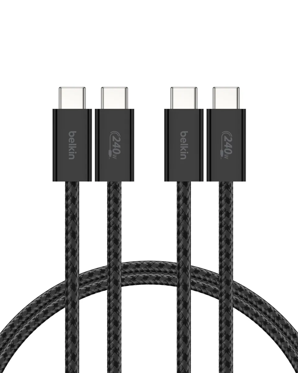 belkin-boostcharge-confezione-da-2-cavi-intrecciati-usb-c-a-usb-c-da-1-5-m-240-w image 1