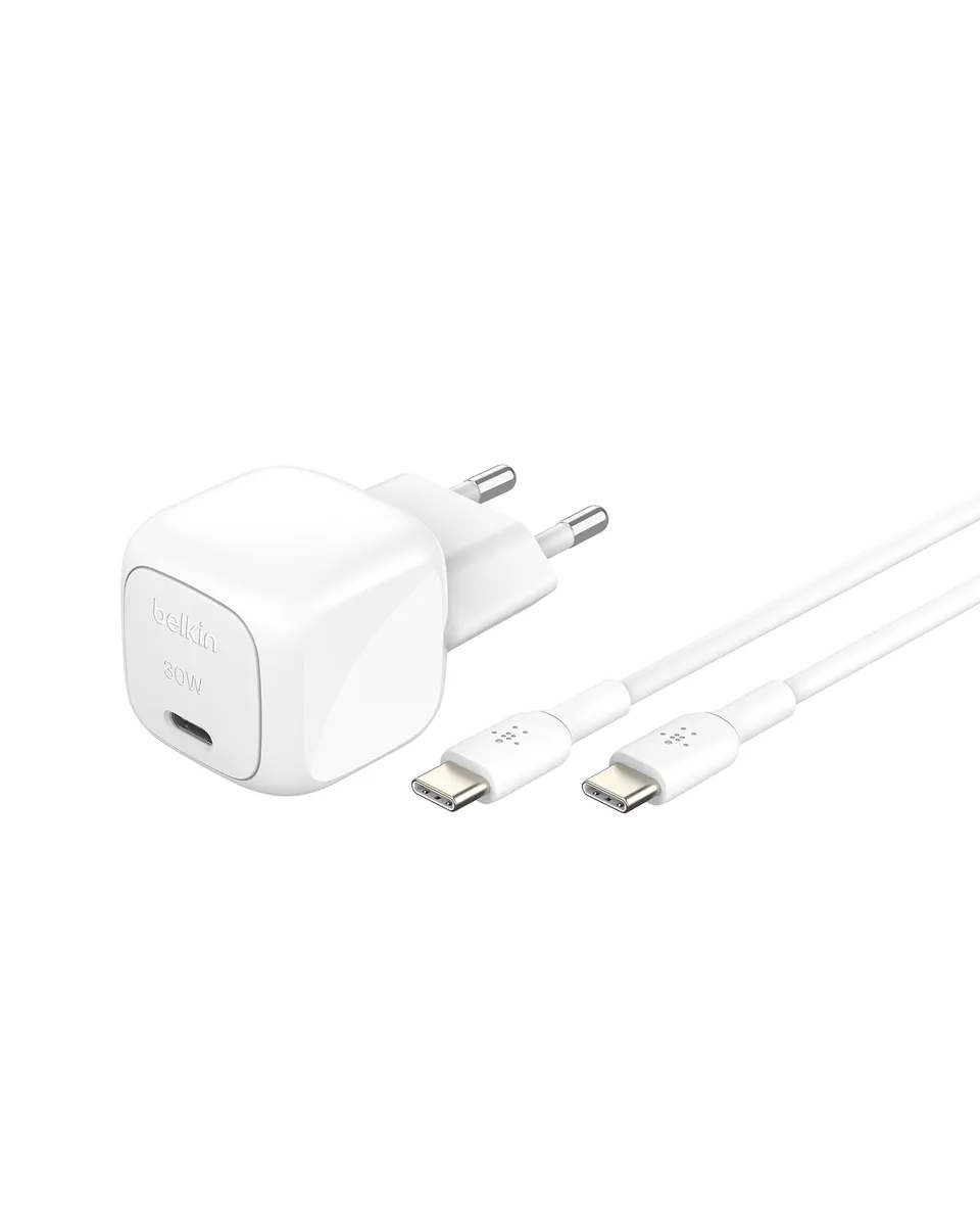 belkin-boostcharge-caricabatterie-da-muro-compatto-30-w-usb-c-power-delivery-con image 1