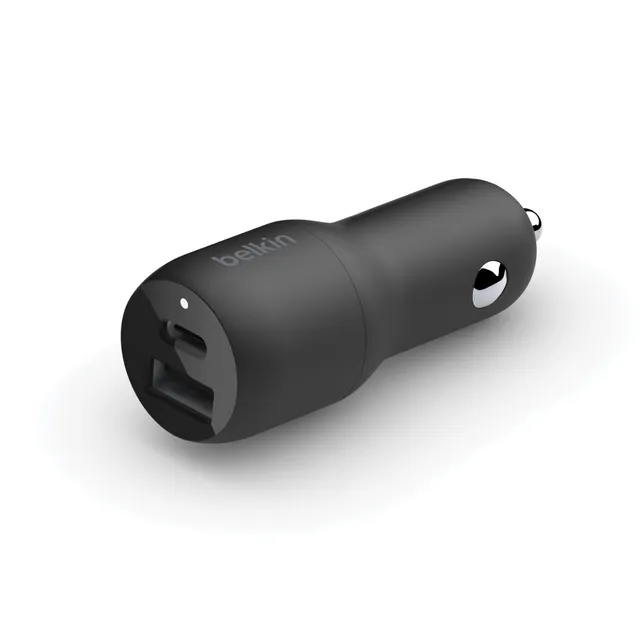 belkin-boostcharge-doppio-caricabatteria-auto-37-w-usb-c-pps-25-w-usb-a-12-w-per image 1