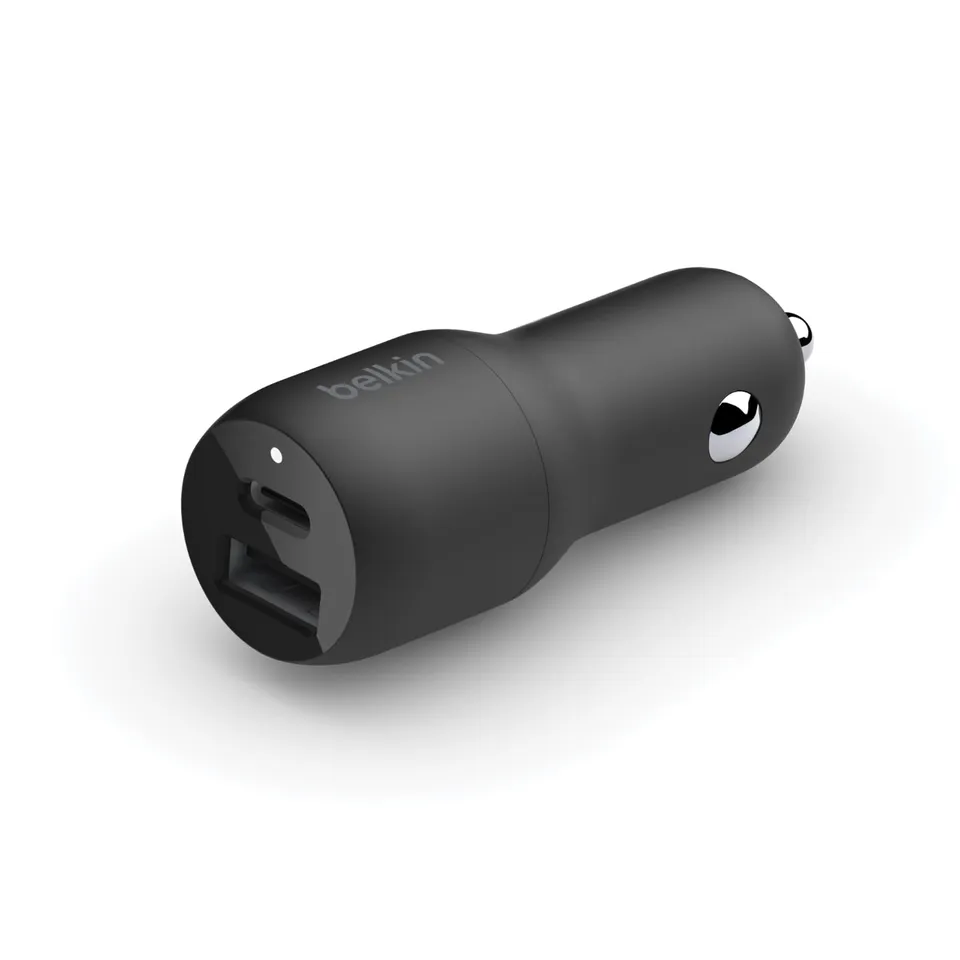 belkin-boostcharge-doppio-caricabatteria-auto-37-w-usb-c-pps-25-w-usb-a-12-w-per image 1