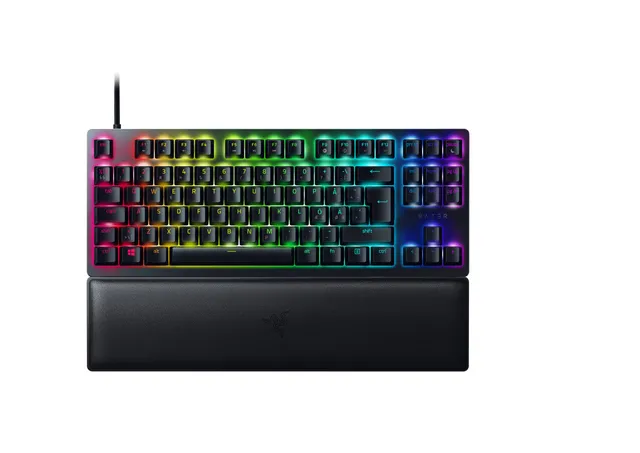 razer-huntsman-v2-tenkeyless-red-switch-tastiera-meccanica-gaming-tkl-layout-nor image 1