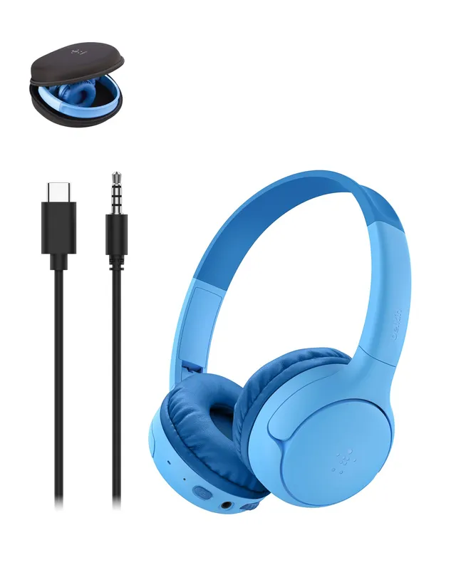 belkin-soundform-mini-2-cuffie-bluetooth-on-ear-per-bambini-con-limite-volume-85 image 1