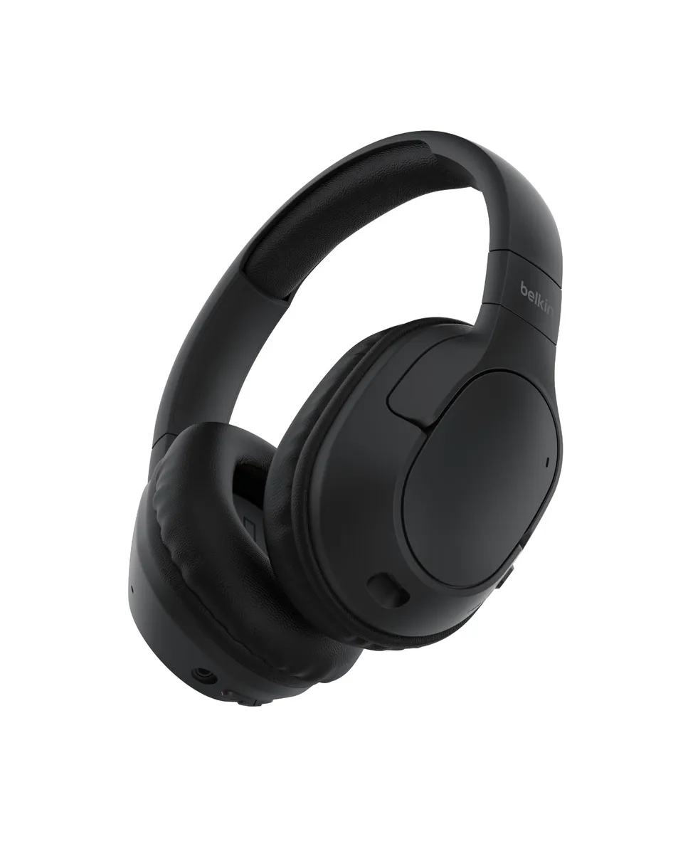 belkin-soundform-surround-cuffie-wireless-bluetooth-over-ear-con-enc-60-ore-di-b image 1