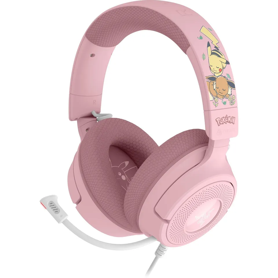 razer-kraken-v4-x-pok-mon-pikachu-eevee-cuffie-da-gaming-usb-con-driver-triforce image 1
