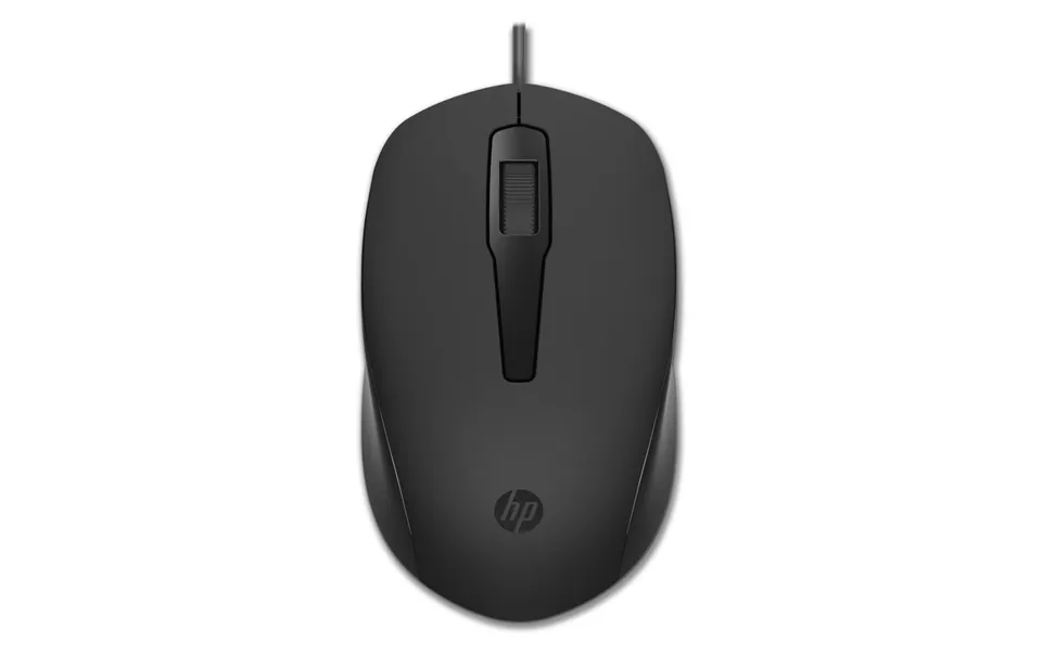 hp-150-mouse-cablato-usb-a-con-sensore-ottico-1600-dpi-3-pulsanti-e-rotella-a-do image 1
