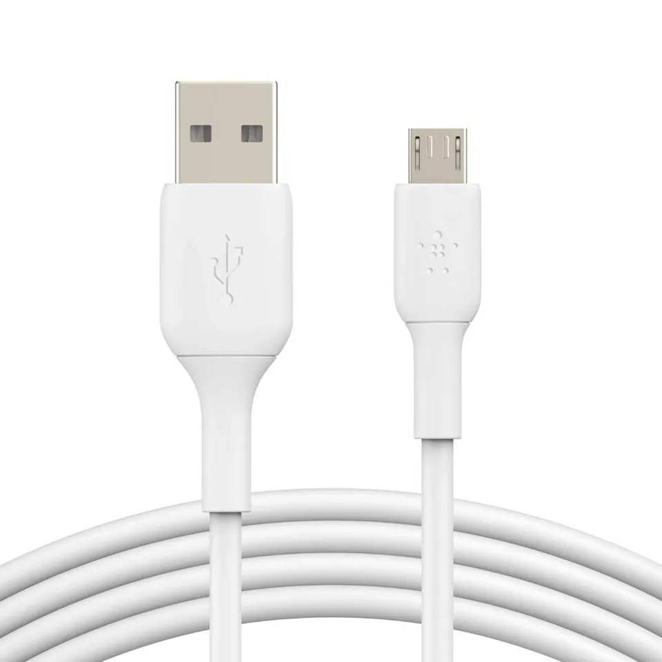 belkin-cab005bt1mwh-cavo-boost-charge-usb-a-a-micro-usb-1-m-bianco-certificato-u image 1