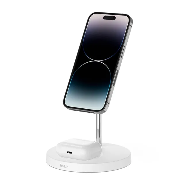 belkin-caricabatterie-wireless-2-in-1-con-magsafe-boost-charge-pro-per-iphone-14 image 1