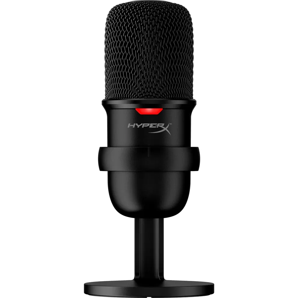 hyperx-solocast-microfono-usb-a-condensatore-per-gaming-streaming-e-podcast-24bi image 1